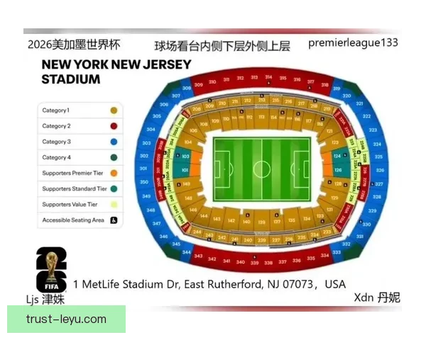 2026年世界杯各比赛场馆分布全景图及赛程概览